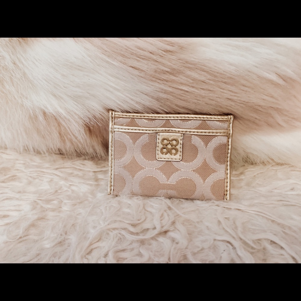 Coach card holder